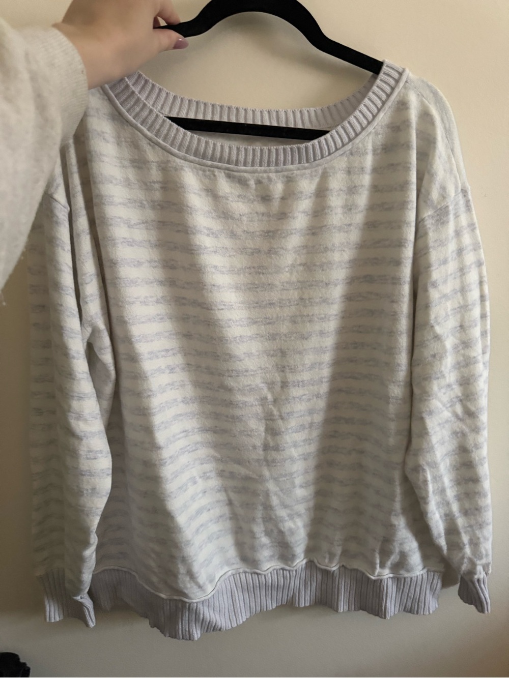 aerie sunday off the shoulder sweater